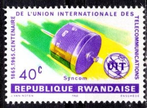 Rwanda: 1965; Sc. # 110, MLH Single Stamp