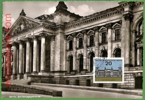 14658 - Germany BERLIN - MAXIMUM CARD - 1964 - architecture-