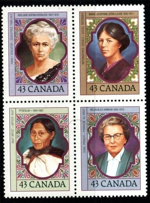 CANADA SG1529a 1993 PROMINENT CANADIAN WOMEN MNH