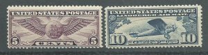 USA C10,  C12   -2    Mint 2002 PD