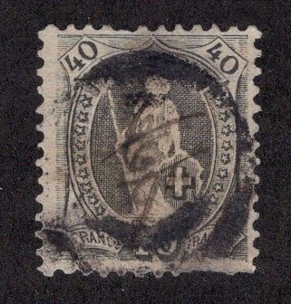 Switzerland #84 Used *Minor Fault* ~JM-2123
