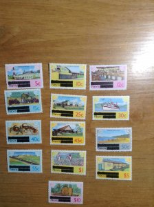 Nevis  #  100-112  MNH