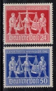 Germany - Allied Occupation - Scott 584-585 MNH (SP)