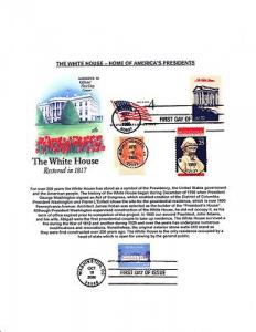 #3445 WHITE HOUSE -- GORGEOUS 8 1/2 * 11 PRINT