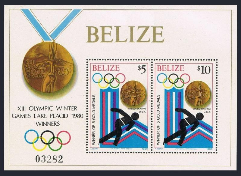 Belize 503-510 pair-label,511 ab-512,MNH. Olympics Lake Placid-1980.Medals.