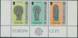 Isle of Man 1978 SG133-135 Europa Crosses strip MNH