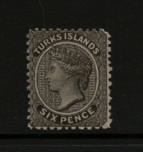 Turks Islands #2 Mint Fine Full Original Gum Hinged