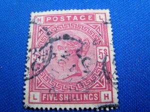 GREAT BRITAIN  -  SCOTT #108  -  Used      (brig)