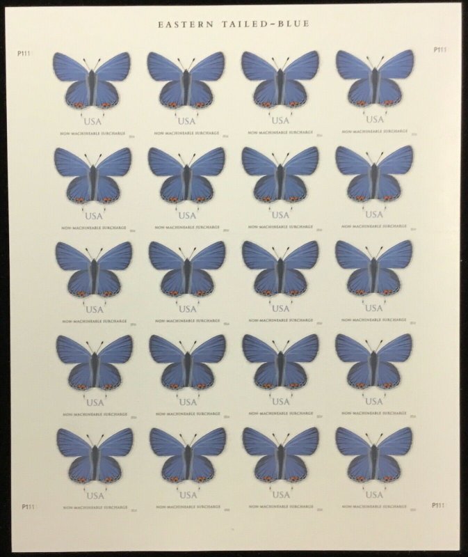 5136   Eastern Tailed-Blue   MNH (71¢) sheet of 20    FV $14.20   In 2016