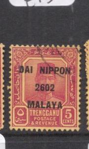 Malaya Jap Oc Trengganu SG J124 VFU (6dgb)