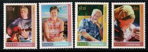 Norfolk Island #934-7 MNH cpl faces