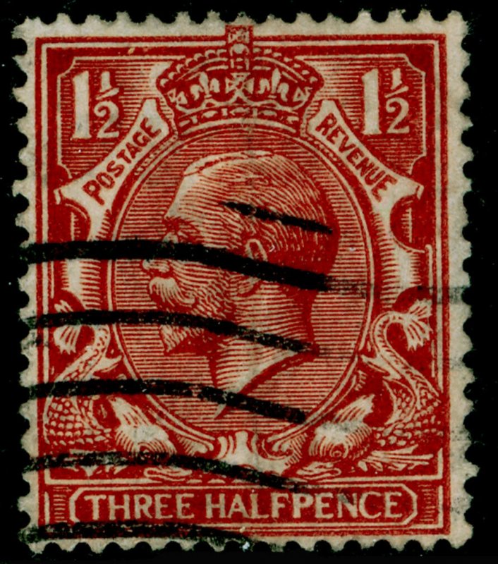 SG365 SPEC N18(16), 1½d bright orange-brown, USED. Cat £15.