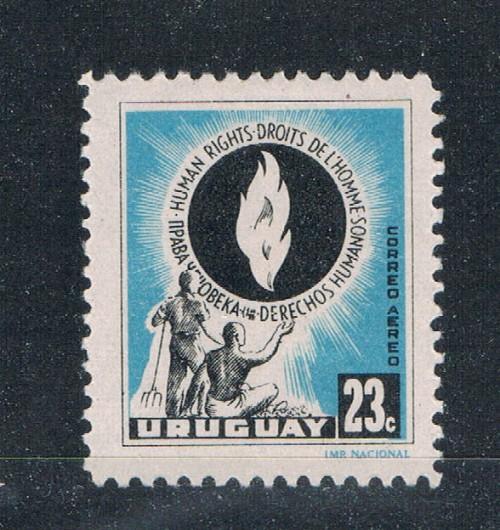 Uruguay #C179 Used Human Rights (U0254)