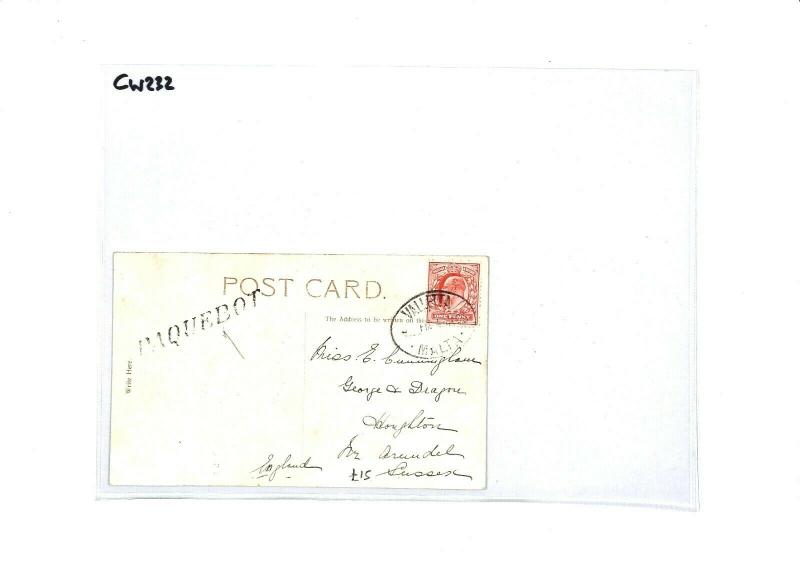 MALTA Valletta PAQUEBOT GB INDIAN POSTCARD 1905 {samwells-covers} CW232