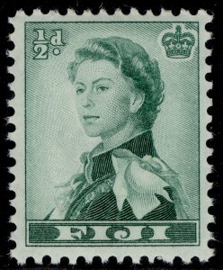 FIJI QEII SG280, ½d myrtle-green, NH MINT.