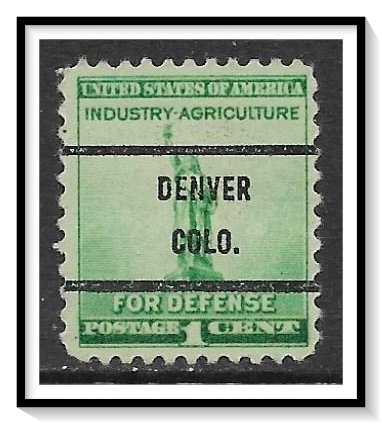 US Precancel #899-71 Denver CO Used