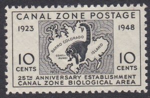 Canal Zone Sc #141 Mint Hinged