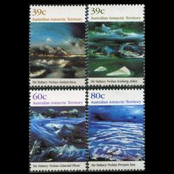 AUST.ANTARCTIC TERR. 1989 - Scott# L77-80 Ptgs Set of 4 NH