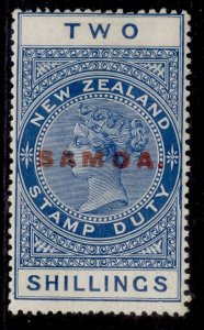 SAMOA GV SG127, 2s deep blue, M MINT.