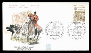 France 1981 Museum of Hunting & Nature FDC