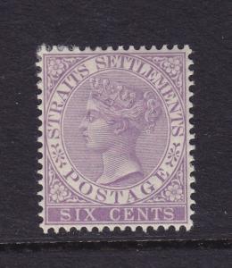 Straits Sett. Scott # 48a VF OG mint LH nice color cv $ 28 ! see pic !