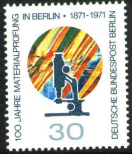 Germany Berlin Occupation Scott 9N326 MNH** 1971 Microscope