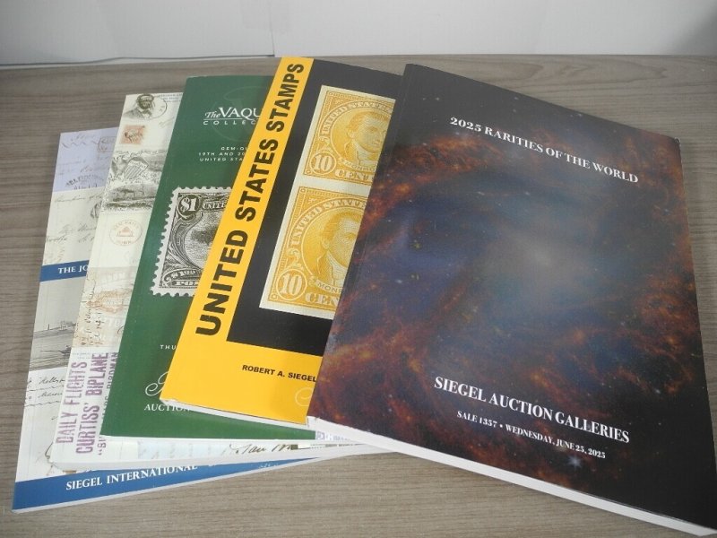 SIEGAL AUCTION GALLERIES, 5 Modern Publications, Wonderful Reference