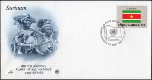UN Sc# 330 FDC Surinam
