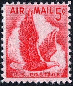 SC#C50 5¢ Eagle Single (1958) MNH
