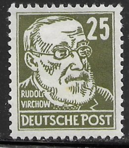 Germany #10N38 MH  1944  Rudolf Virchow.