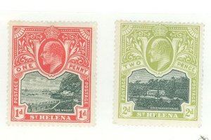 St. Helena #51-52 Unused Single