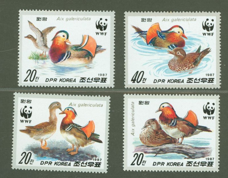 Korea (North) #2679/2682  Single (Complete Set) (Wwf)