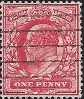 1902 Great Britain   King Edward VII  SC# 128  Used