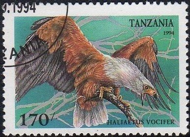 Tanzania 1283 - Cto - 170sh African Fish-eagle (1994) (cv $1.20)