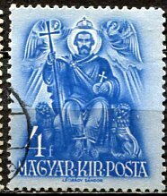 Hungary; 1938: Sc. # 513:  Used Single Stamp