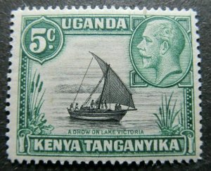 KENYA UGANDA AND TANGANYKA 1935-37 1c SG 111MH* A4P39F44-