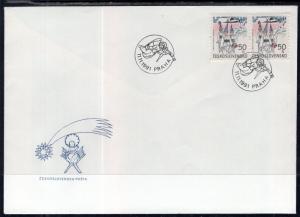 Czechoslovakia 2848 U/A FDC