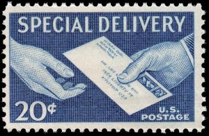 United States - Scott E20 - Mint-Never-Hinged