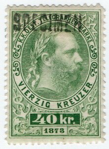 (I.B) Austria Telegraphs : State Telegram 40kr