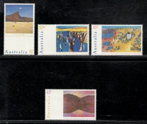 AUSTRALIA SC# 1357-60 FVF/MNH