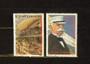 16012   ST THOMAS & PRINCE ISLANDS   Used # 830a, 830b         CV$ 5.25