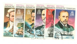 British Antarctic Territory #45/46/48/51/52/53 Used Single