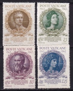 1944 - VATICAN - Scott #87·90 - MNH**