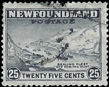 NEWFOUNDLAND   #197 USED (4)