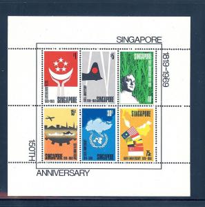 Singapore, 106a, Founding of Singapore S/S **MNH**