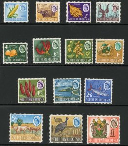 Southern Rhodesia SG92/105 Set of 14 U/M Cat 38 pounds