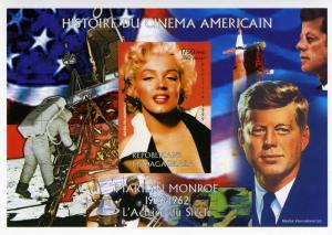 Madagascar 1999 Marilyn Monroe-JF.Kennedy-Armstrong s/s Imperforated mnh.vf