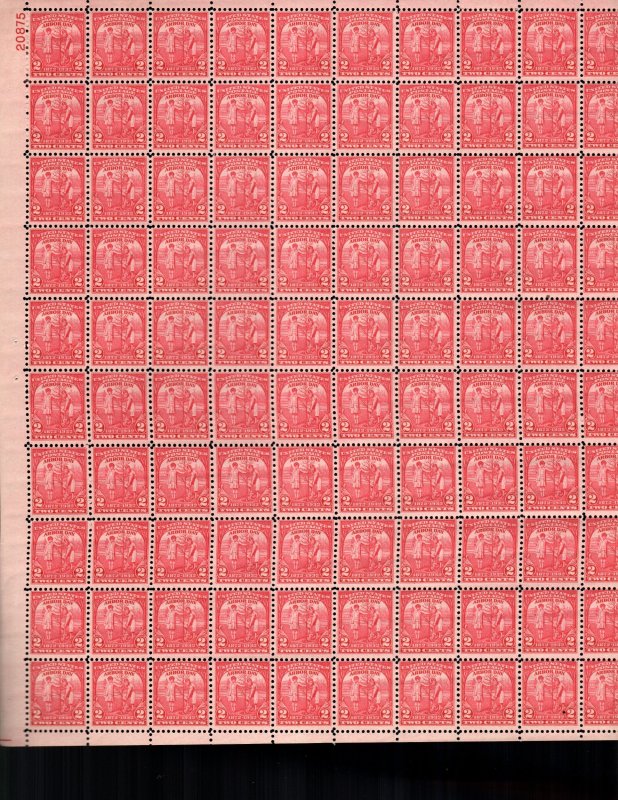 US 717  MNH  sheet cat $50.00
