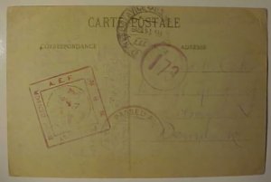 US 1918 2 DIFF CANSORS TO DENMARK FROM FRANCE