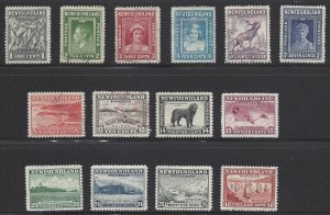 Newfoundland 253 thru 266 Complete Set Superb!!